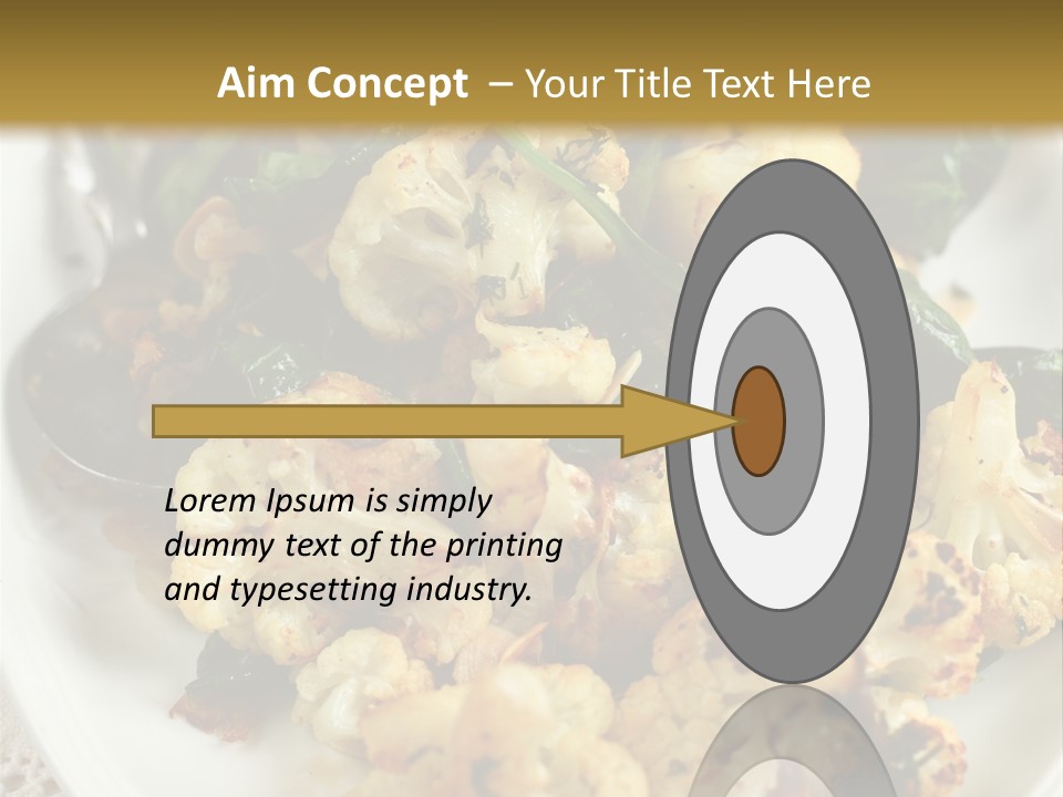 Dish Vegan Vegetarian PowerPoint Template