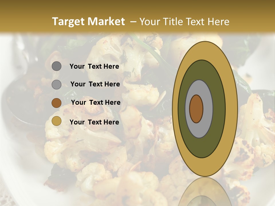 Dish Vegan Vegetarian PowerPoint Template