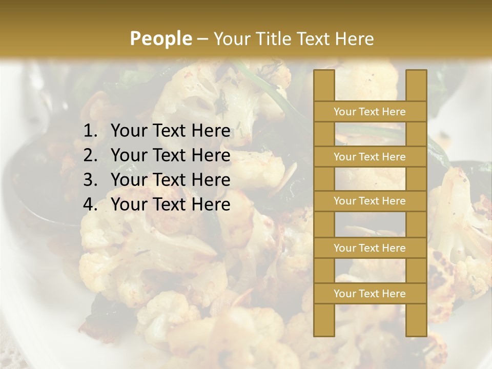 Dish Vegan Vegetarian PowerPoint Template