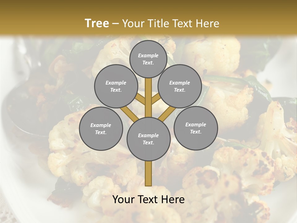 Dish Vegan Vegetarian PowerPoint Template