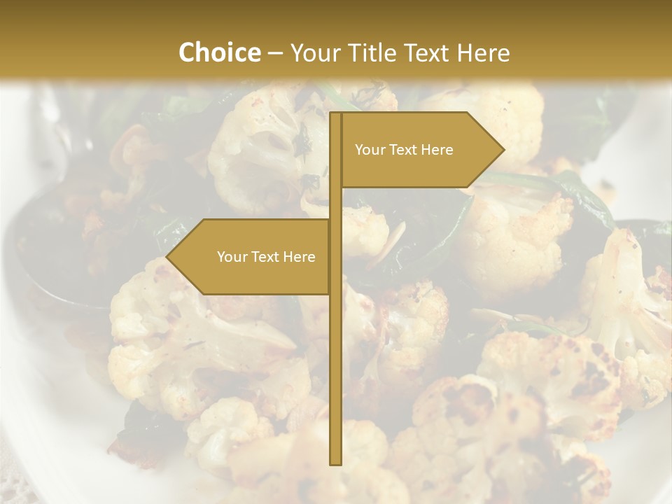 Dish Vegan Vegetarian PowerPoint Template