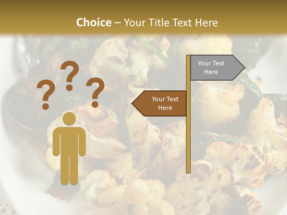 Dish Vegan Vegetarian PowerPoint Template