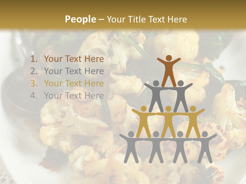 Dish Vegan Vegetarian PowerPoint Template