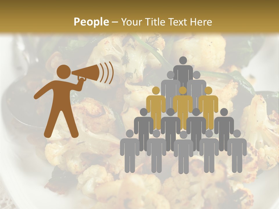 Dish Vegan Vegetarian PowerPoint Template