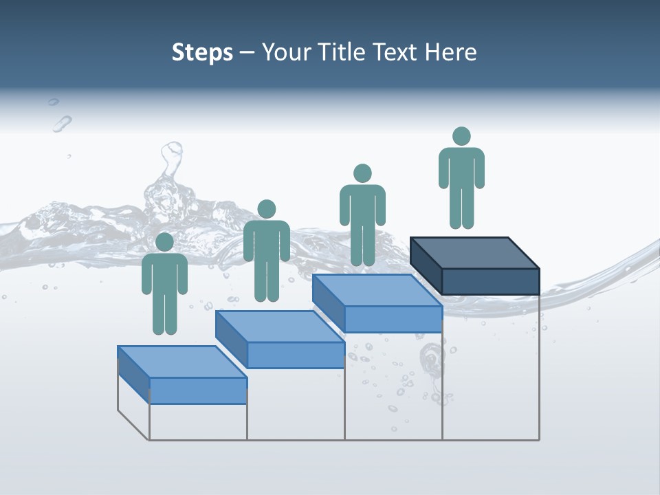 Closeup Clear Liquid PowerPoint Template