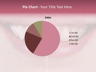 A Woman's Smile Before And After Dental Treatment PowerPoint Template