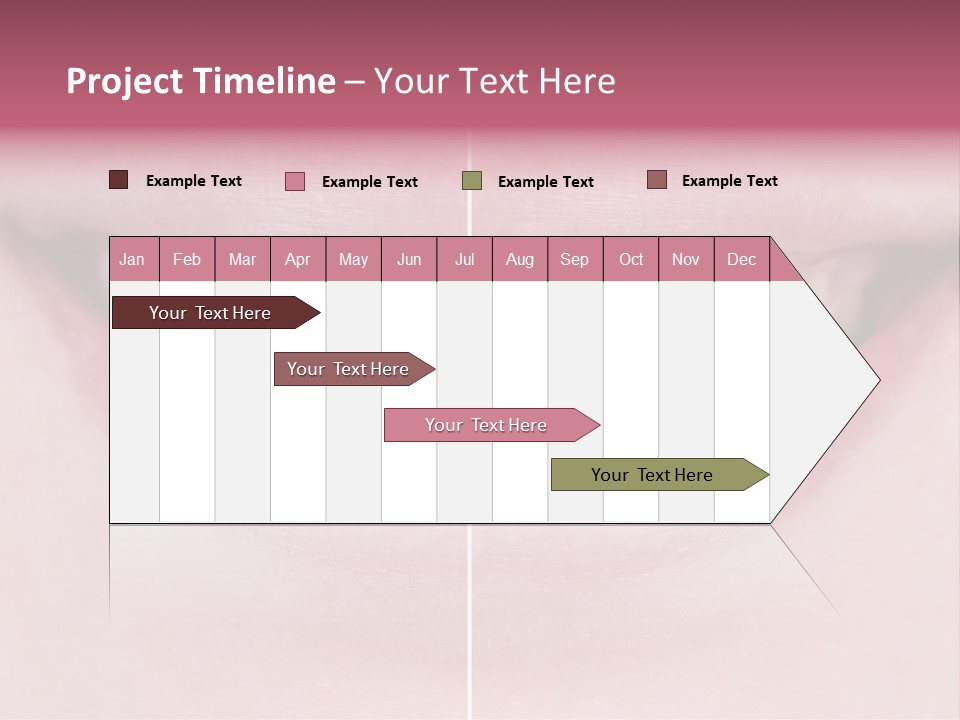 A Woman's Smile Before And After Dental Treatment PowerPoint Template