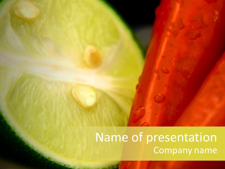 Seed Branch Green PowerPoint Template