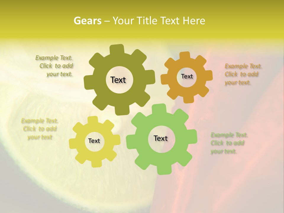 Seed Branch Green PowerPoint Template