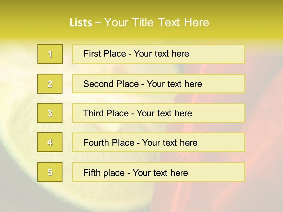 Seed Branch Green PowerPoint Template