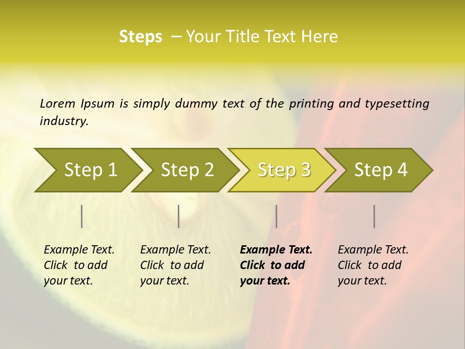 Seed Branch Green PowerPoint Template