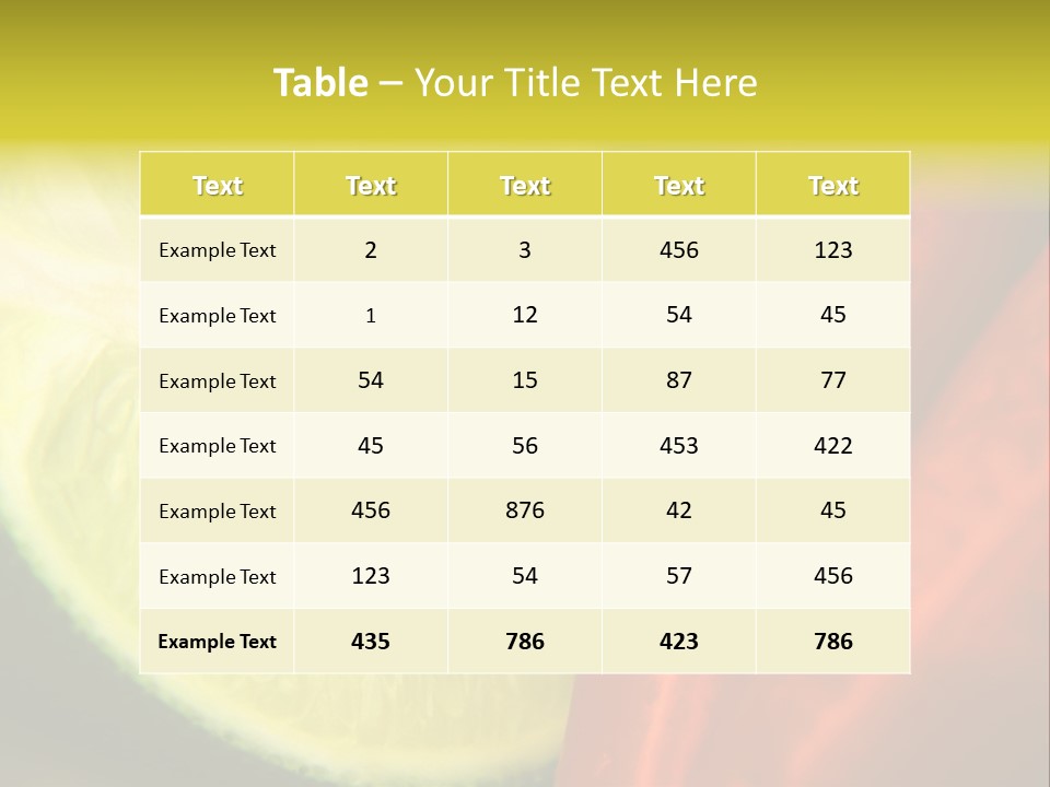 Seed Branch Green PowerPoint Template