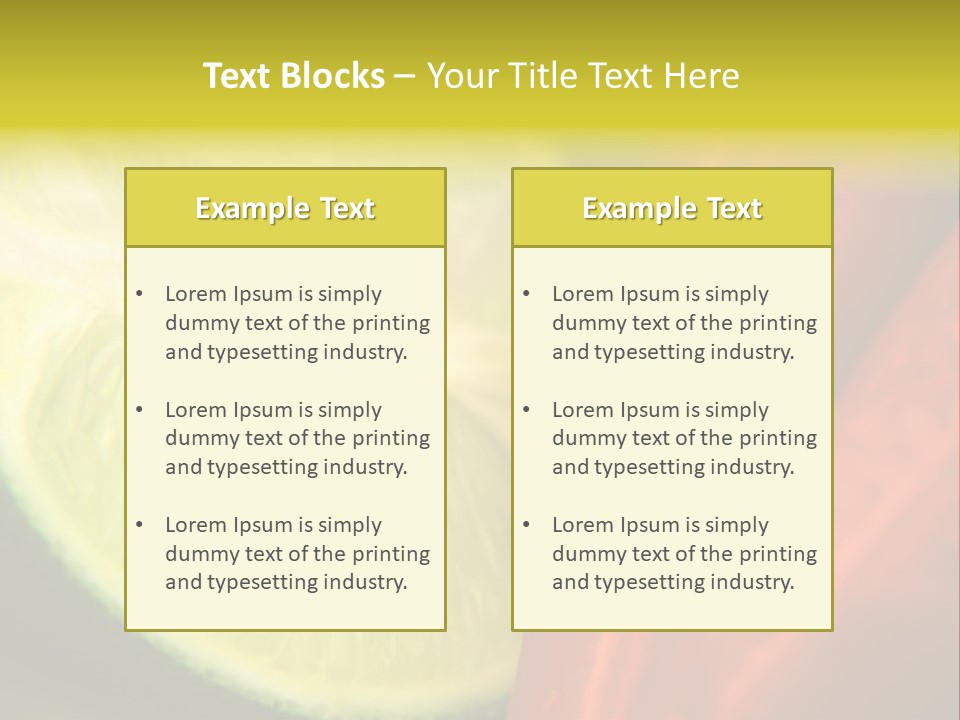 Seed Branch Green PowerPoint Template