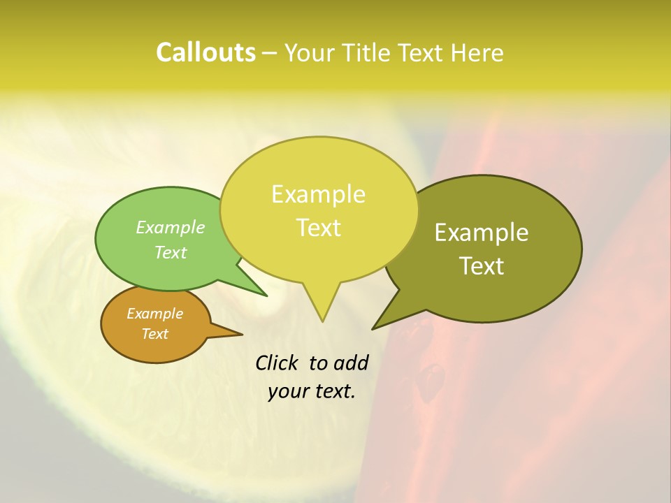 Seed Branch Green PowerPoint Template