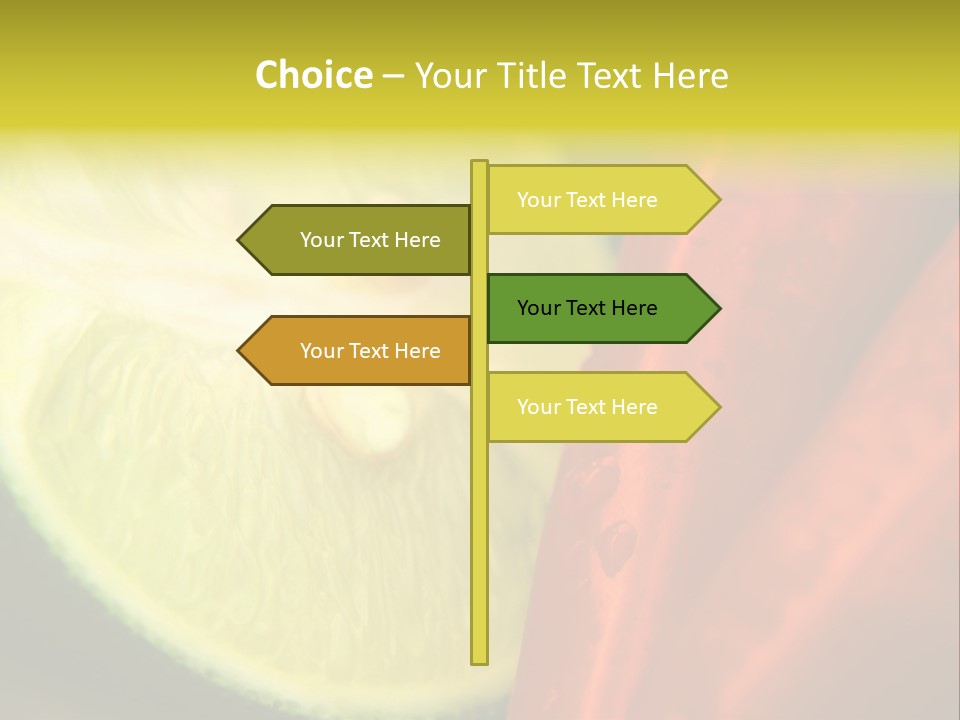 Seed Branch Green PowerPoint Template