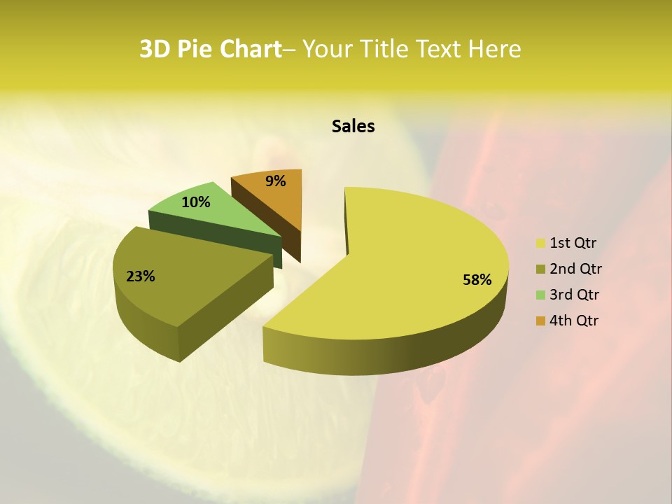Seed Branch Green PowerPoint Template