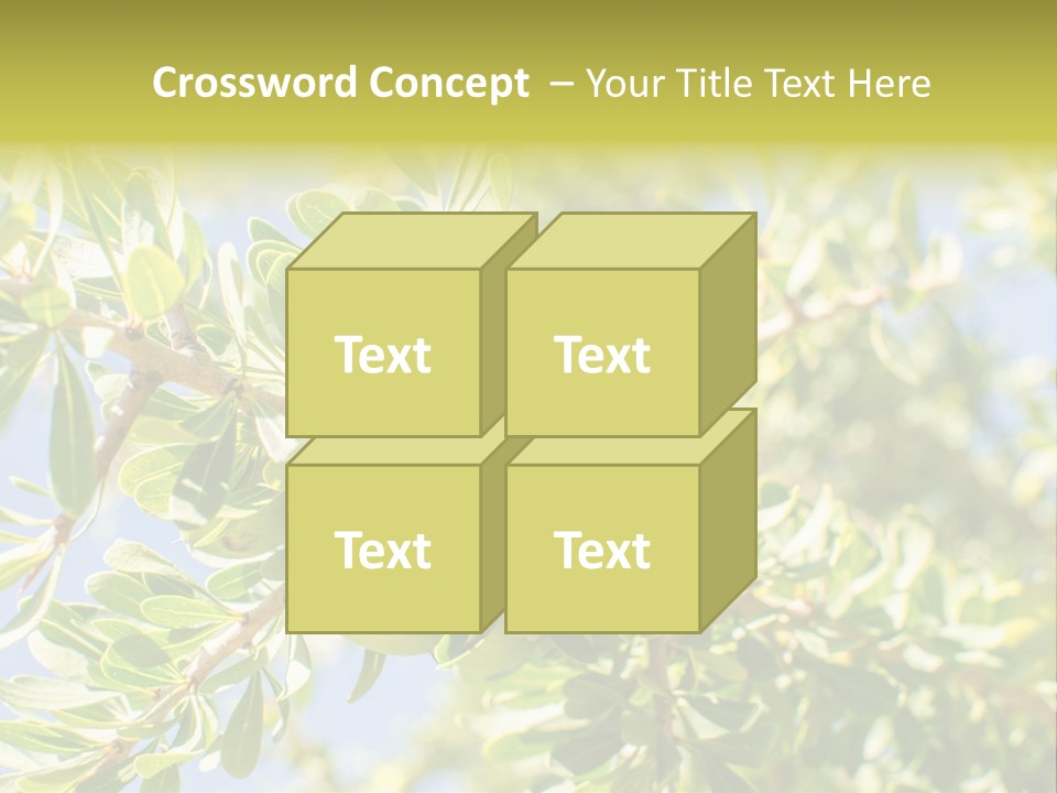 Seed Branch Green PowerPoint Template