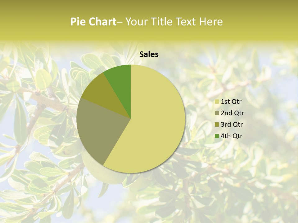 Seed Branch Green PowerPoint Template
