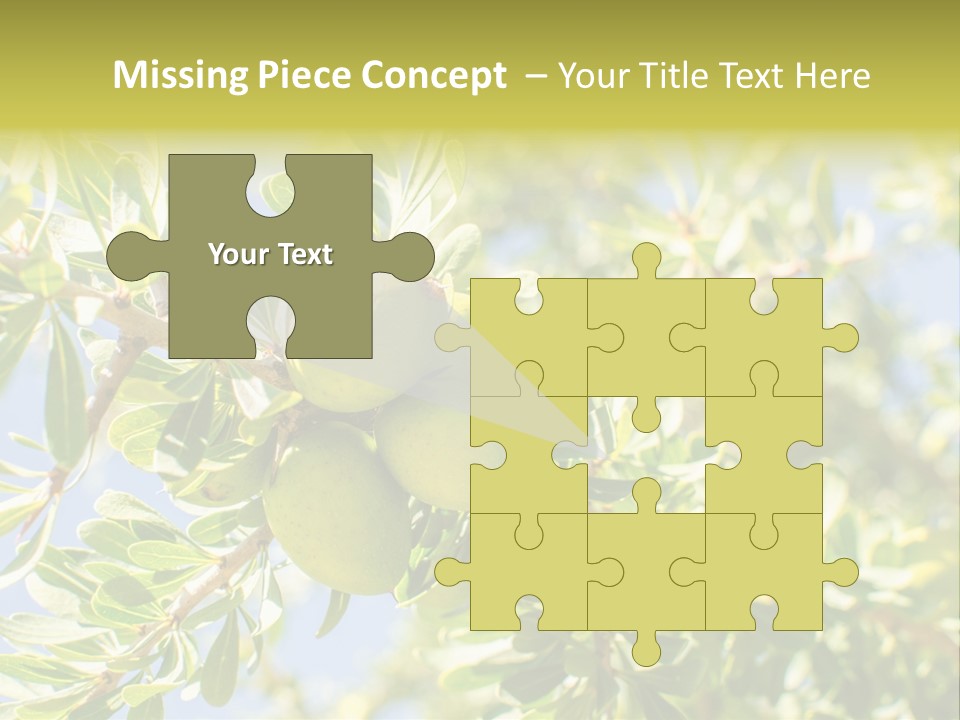 Seed Branch Green PowerPoint Template