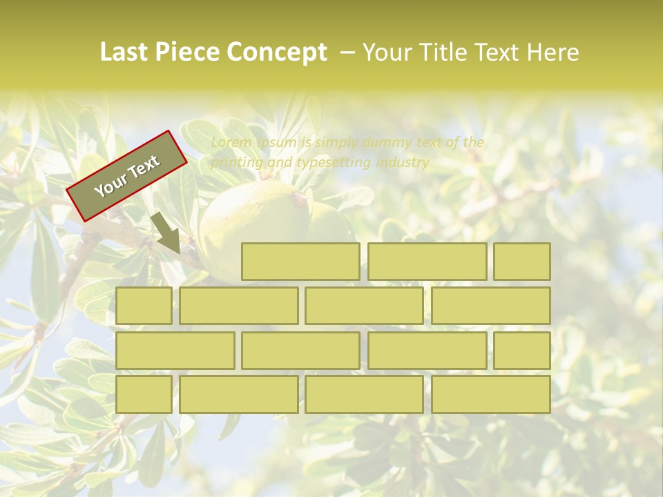Seed Branch Green PowerPoint Template