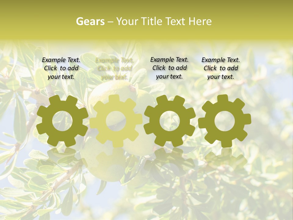 Seed Branch Green PowerPoint Template