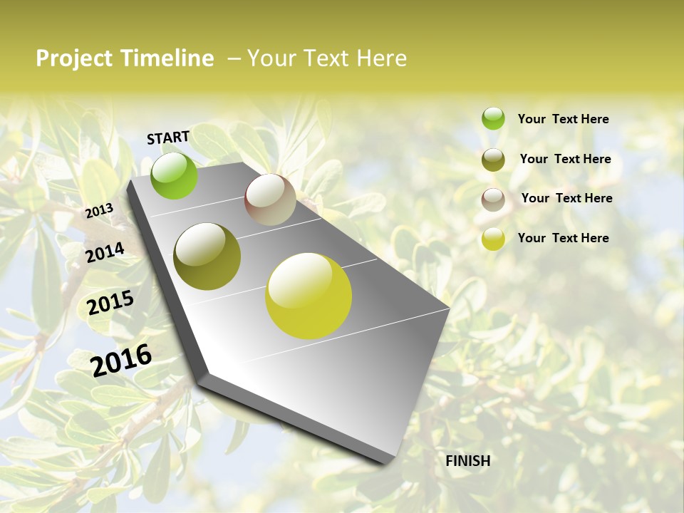 Seed Branch Green PowerPoint Template