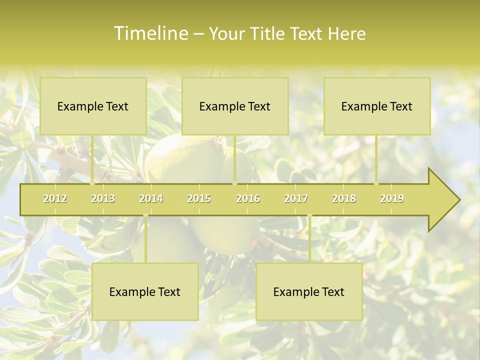 Seed Branch Green PowerPoint Template