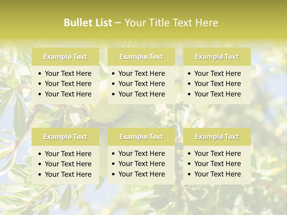 Seed Branch Green PowerPoint Template