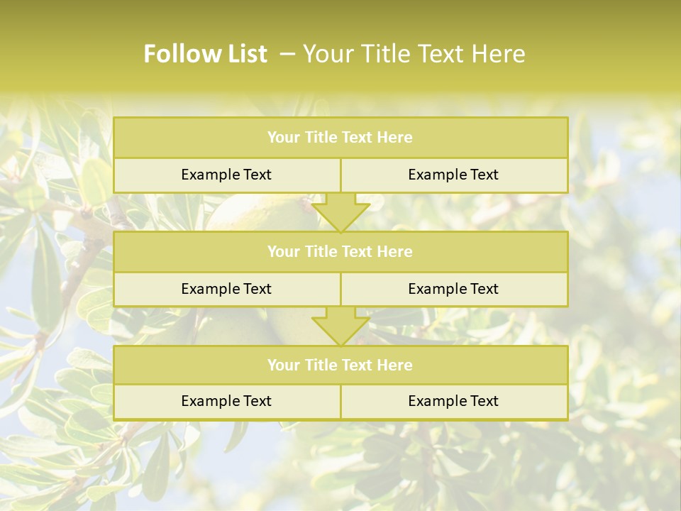 Seed Branch Green PowerPoint Template