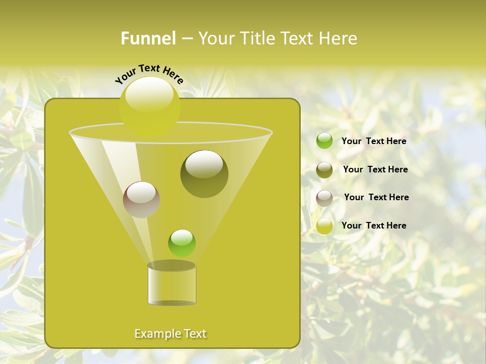 Seed Branch Green PowerPoint Template