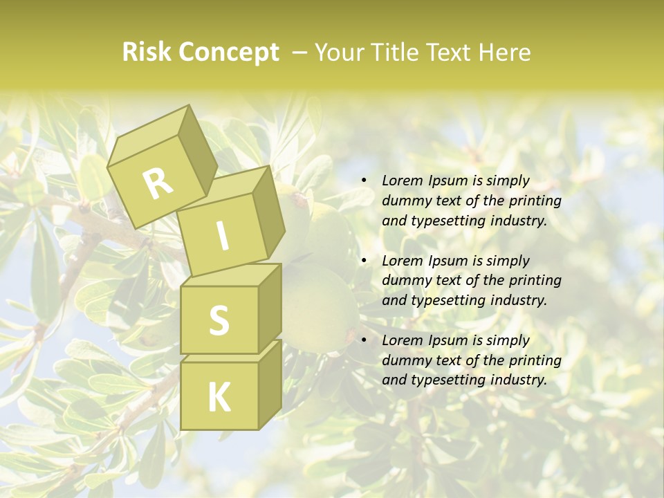 Seed Branch Green PowerPoint Template