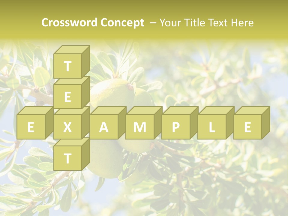 Seed Branch Green PowerPoint Template