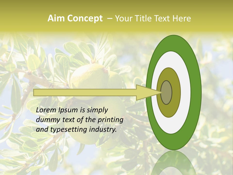 Seed Branch Green PowerPoint Template
