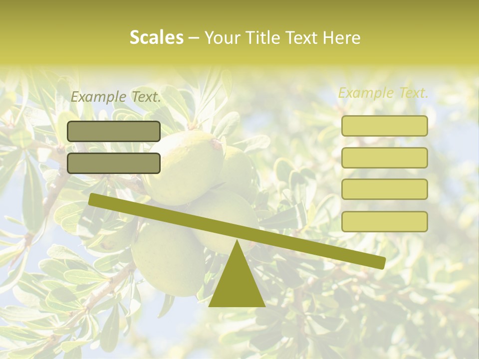 Seed Branch Green PowerPoint Template