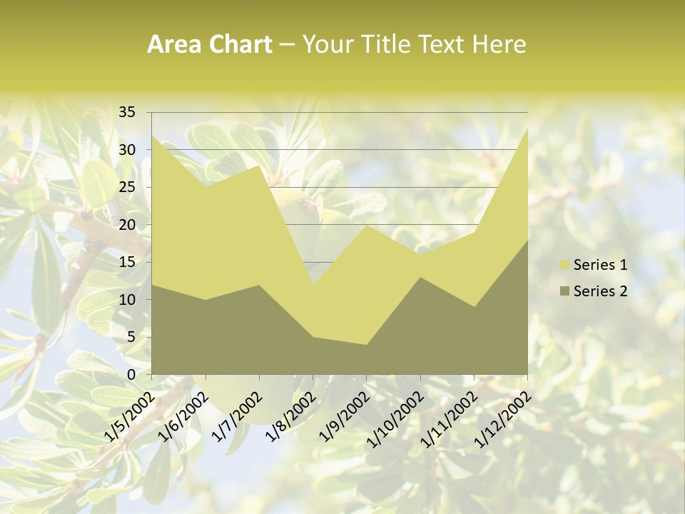 Seed Branch Green PowerPoint Template