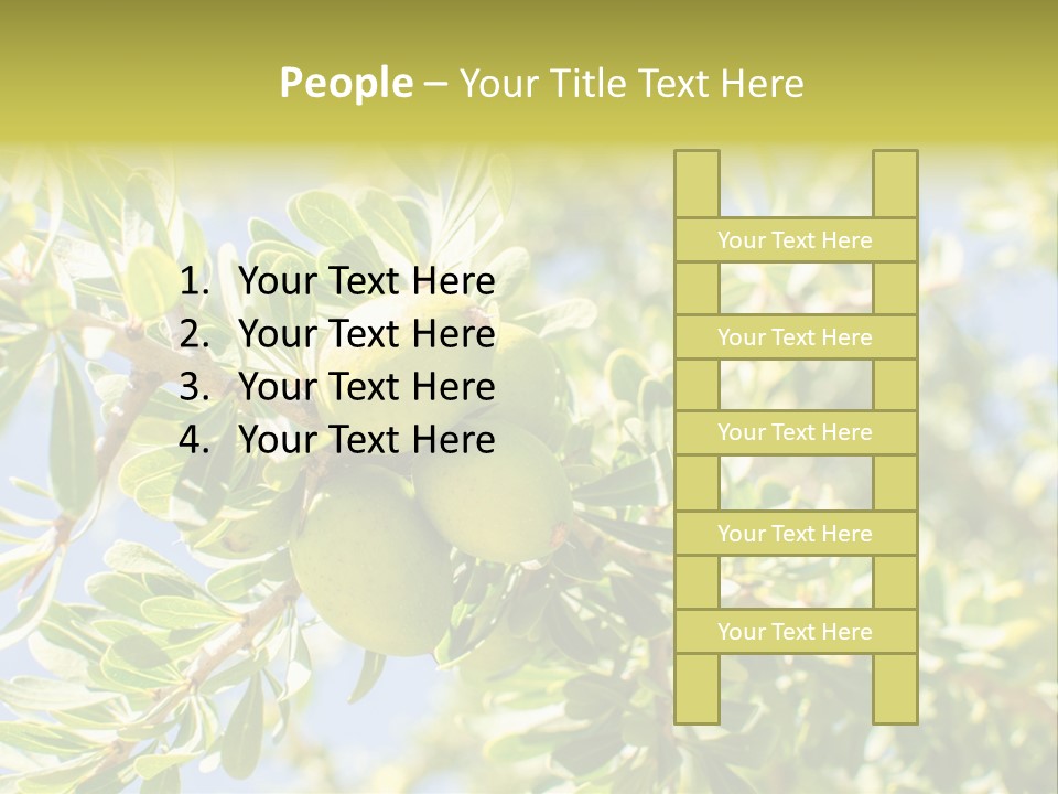 Seed Branch Green PowerPoint Template