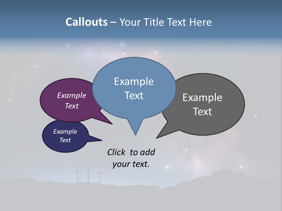 Fear Negative Cry PowerPoint Template