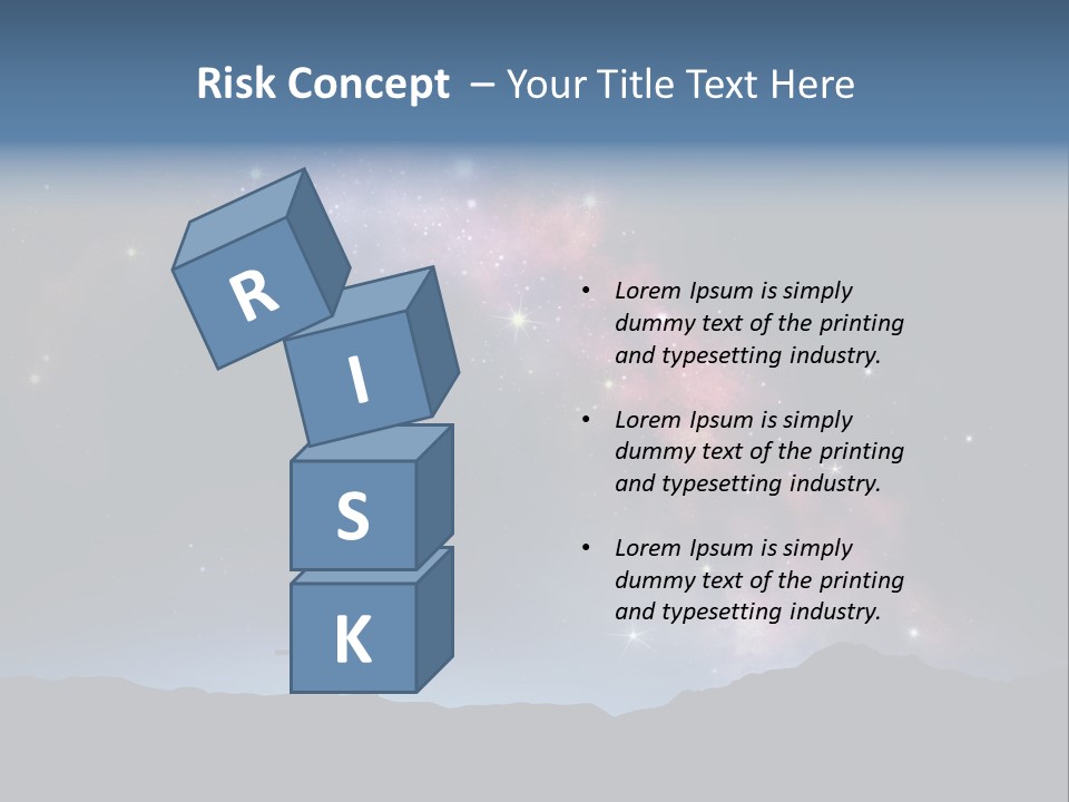 Fear Negative Cry PowerPoint Template