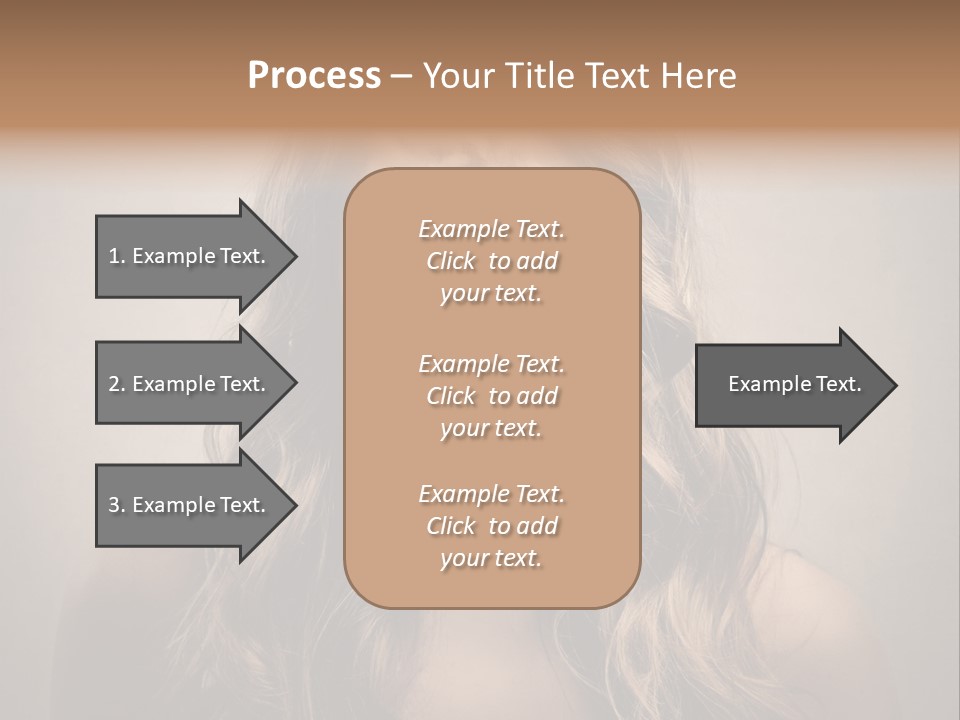 A Woman Is Screaming With Her Mouth Open PowerPoint Template