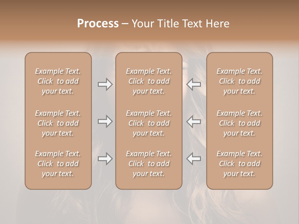 A Woman Is Screaming With Her Mouth Open PowerPoint Template