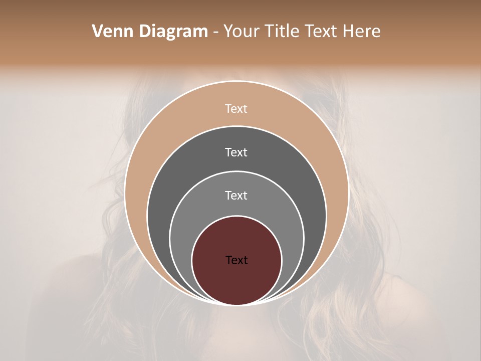 A Woman Is Screaming With Her Mouth Open PowerPoint Template