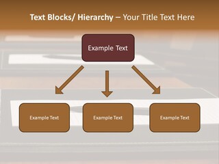 A Table With A Pen And Paper On It PowerPoint Template
