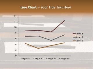 A Table With A Pen And Paper On It PowerPoint Template