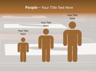 A Table With A Pen And Paper On It PowerPoint Template