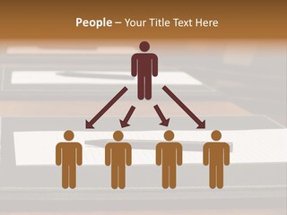 A Table With A Pen And Paper On It PowerPoint Template