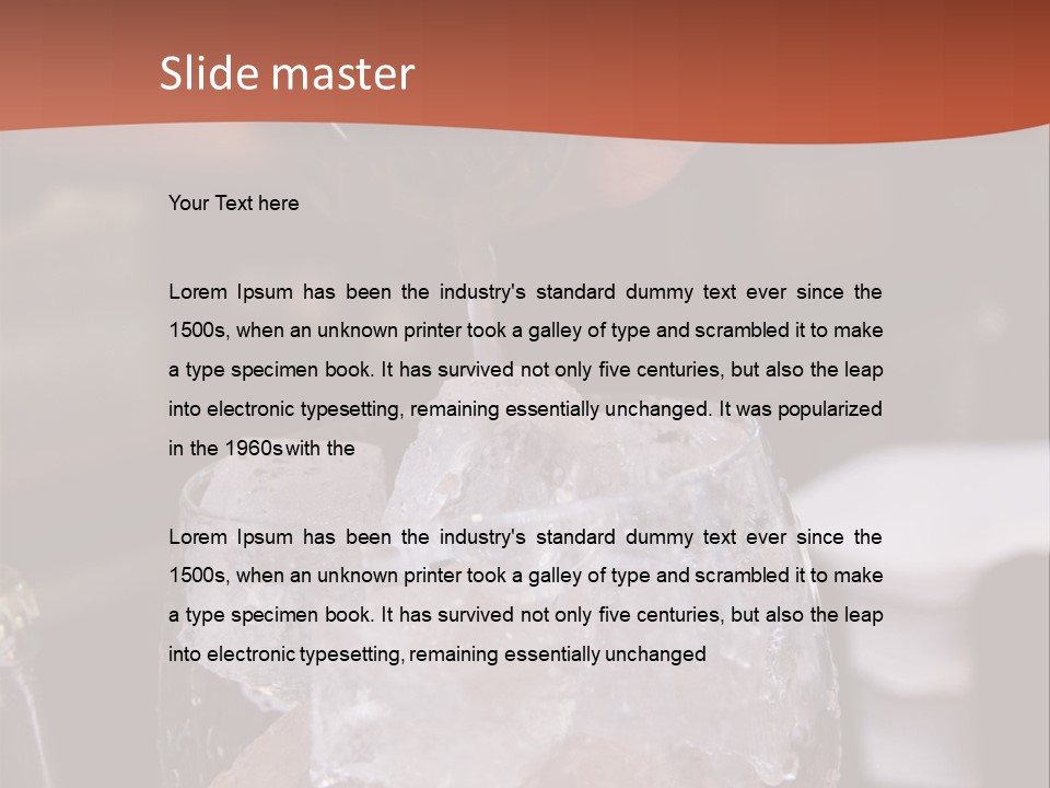 Ocean Islands Path PowerPoint Template