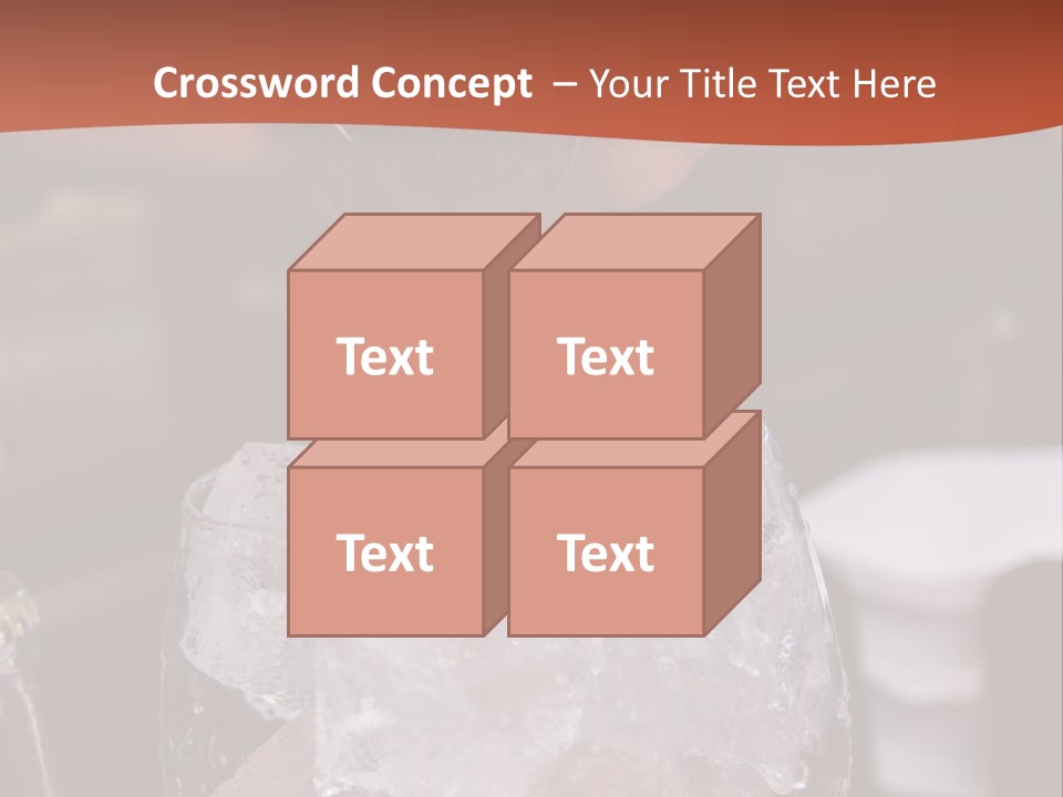 Ocean Islands Path PowerPoint Template