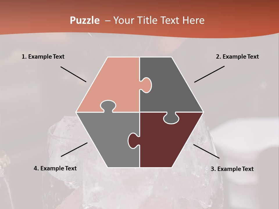 Ocean Islands Path PowerPoint Template