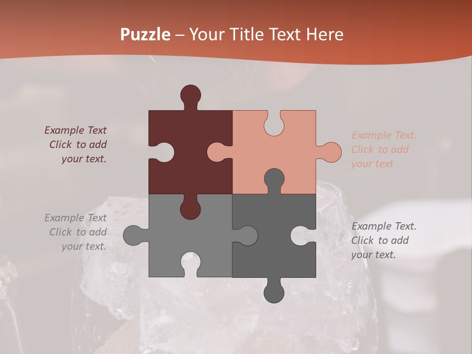 Ocean Islands Path PowerPoint Template