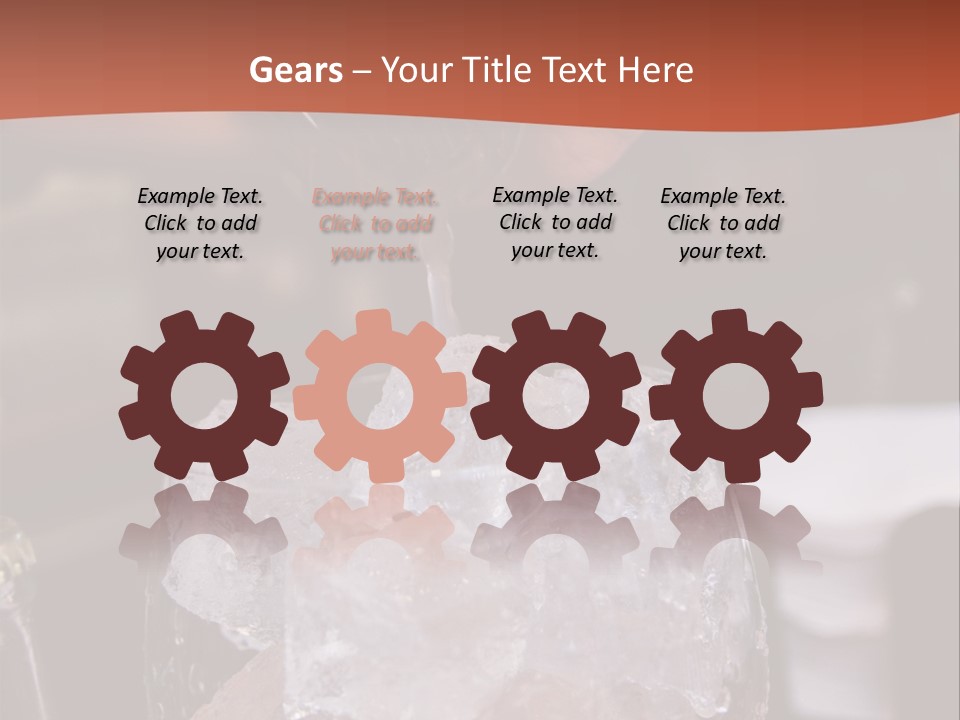 Ocean Islands Path PowerPoint Template